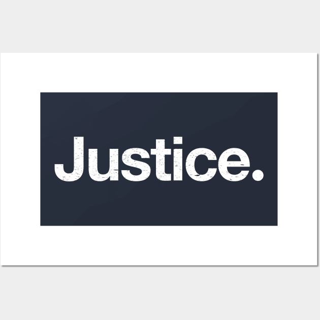 Justice. Wall Art by TheAllGoodCompany